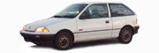 PONTIAC FIREFLY Наклонная задняя часть